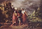 Pieter Lastman Abschied Hagars oil painting